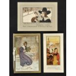 *Greetings Cards. A mixed collection of Victorian and later Christmas chromolithographic greetings