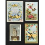 *Greetings Cards. A collection of approximately 250 Victorian Christmas chromolithographic greetings