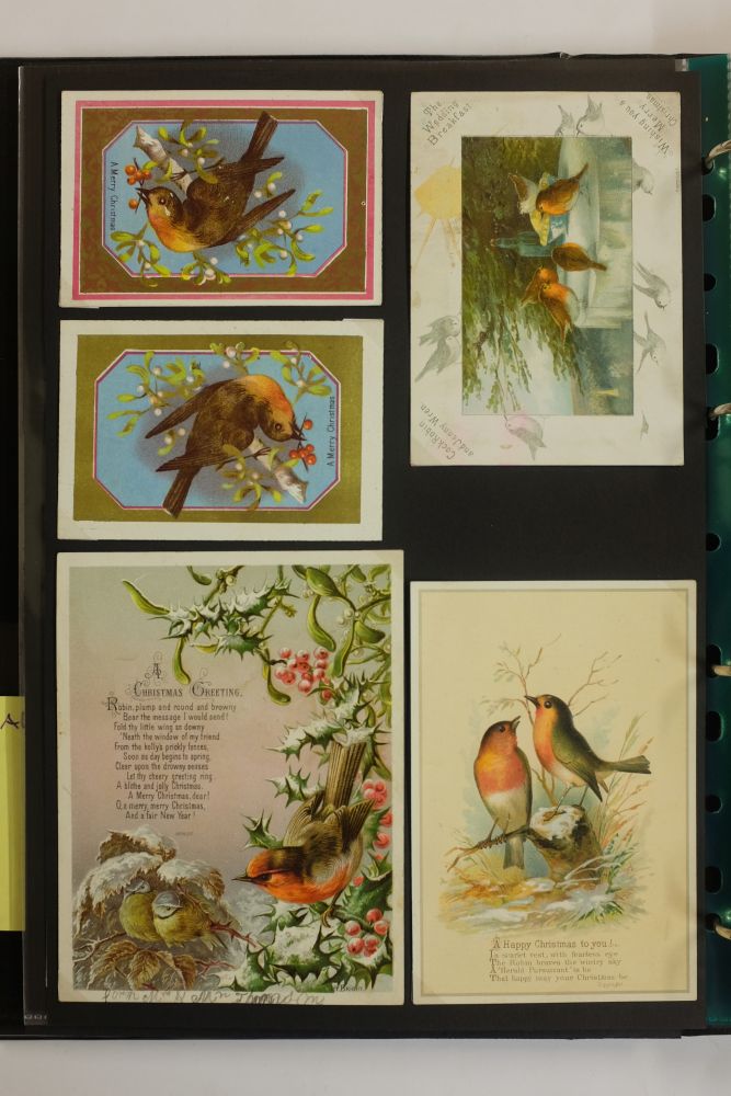 *Greetings Cards. A collection of approximately 250 Victorian Christmas chromolithographic greetings - Image 5 of 7