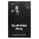 Pinter (Harold). The Birthday Party, 1959; The Caretaker, 1960, 1st editions, slight toning to