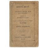 [Dodgson, Charles Lutwidge, 'Lewis Carroll', 1832-1898]. The Epping Hunt, by Thomas Hood,