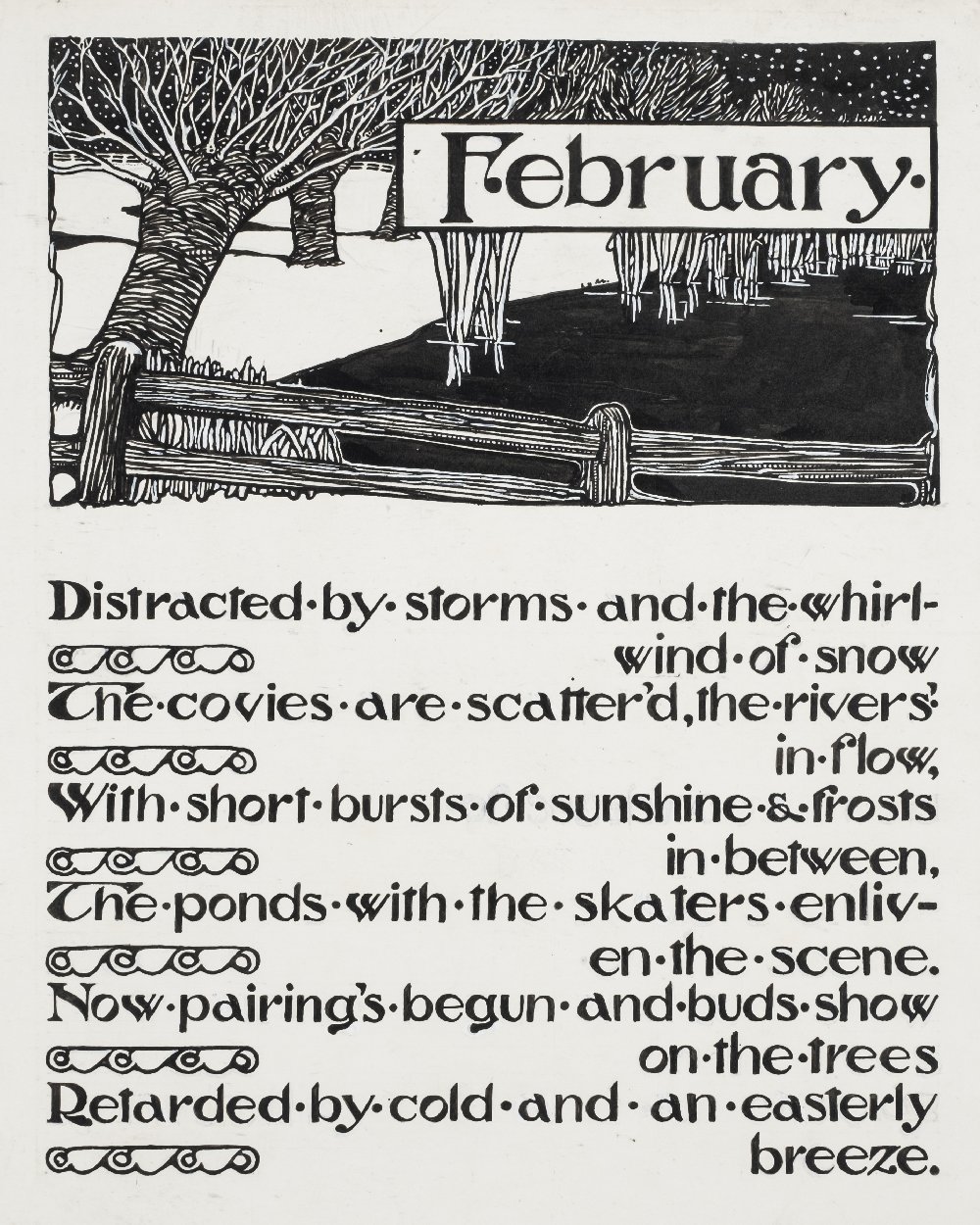 Faraday (May, 20th century). A Rural Calendar For the Year 1907. Words by Thomas Kay. Music by Henry