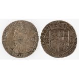 CHARLES I. SCOTTISH TWELVE SHILLING, 1637-42. Falconer's second issue. Obv: Bust left with value