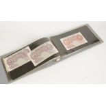 GREAT BRITAIN. BANKNOTES. Bank of England, Five Pounds, 1949, 1951. And other George VI and later