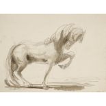 •SVEN BERLIN (1911-1999) "Number 3 - Horse", titled lower right, signed and dated '66 in pencil,