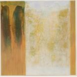 •BONNIE BROWN (contemporary) "Entering I", signed in pencil with title back of mount verso, oil