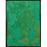 •CHRIS BILLINGTON (b.1955) "The Emerald Tablet", 2012, titled and signed verso, mixed media on