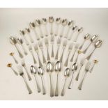 A PART CANTEEN OF VICTORIAN CUTLERY