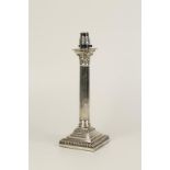 A CORINTHIAN COLUMN CANDLESTICK