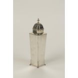 AN ART DECO SUGAR CASTER