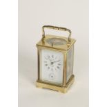 L'EPEE FONDEE EN 1839: A FRENCH REPEATING CARRIAGE CLOCK