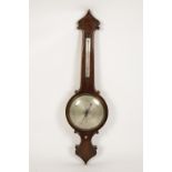 A GEORGE II MAHOGANY EIGHT DAY LONGCASE CLOCK