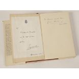 KING EDWARD VIII. A SIGNED BOOK, "A KING'S STORY, THE MEMOIRS OF H.R.H. THE DUKE OF WINDSOR K.G.",