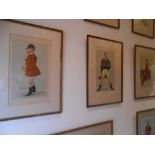 A SET OF THIRTEEN SPY PRINTS of huntsmen "Men Of The Day", and two further prints (15)