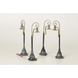 FOUR MARKLIN (MAERKLIN) STREET LAMPS no. 3549