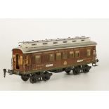 A MARKLIN (MAERKLIN) G1 EIGHT-WHEEL DINING CAR