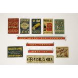 EIGHT BASSETT - LOWKE ADVERTISING SIGNS