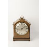 CAMERER KUSS & CO., LONDON: A George III style mahogany cased bracket clock