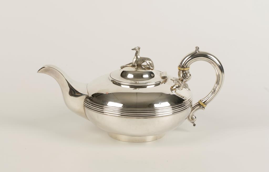 A VICTORIAN TEAPOT