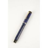 A PARKER DUOFOLD LUCKY CURVE FOUNTAIN PEN