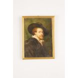 CONTINENTAL SCHOOL 19th/20th century, A miniature study of Peter Paul Rubens