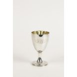 A GEORGE III GOBLET