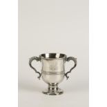 A GEORGE III TWO HANDLED CUP