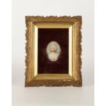 MANNER OF RICHARD COSWAY (1742-1821) An oval painted portrait miniature