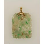 A JADEITE PENDANT