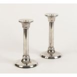 TIFFANY & CO: A PAIR OF CANDLESTICKS