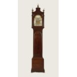 A GEORGE III MAHOGANY LONGCASE CLOCK