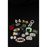 A COLLECTION OF BELT BUCKLES