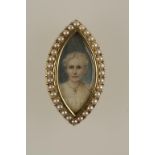 A PORTRAIT BROOCH