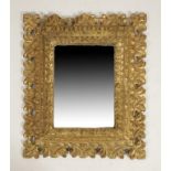 A CONTINENTAL WALL MIRROR