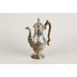 A GEORGE II COFFEE POT