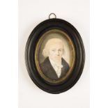 ENGLISH SCHOOL, 19th century A miniature study of a gentleman