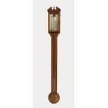 A GEORGE III STYLE STICK BAROMETER