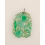 A JADEITE PENDANT