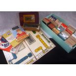 A COLLECTION OF ASSORTED VINTAGE PLAYING CARDS and other games