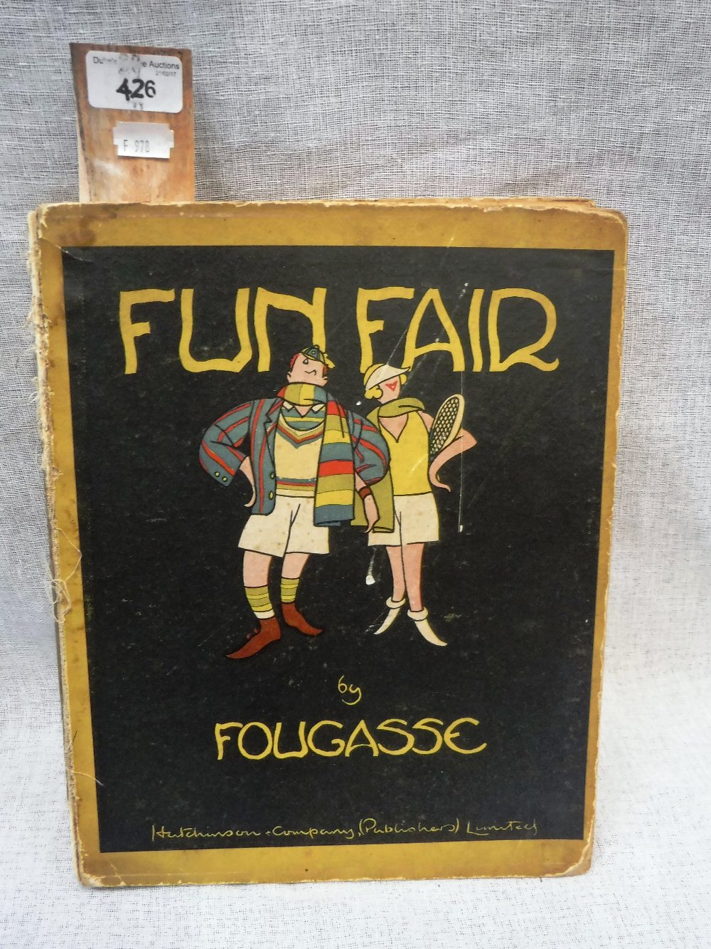 'FUN FAIR, A book of collected drawings by Fougasse', pub. Hutchinson & Co, 1934