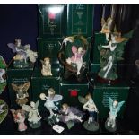 DEZINE LTD: A COLLECTION OF CAST RESIN FAIRIES (most boxed)