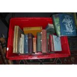 A COLLECTION OF VARIOUS BOOKS and an unused Victorian ledger