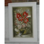 AFTER GERALD COOPER; 'Striped Lily' printed signature and date 1946 within the image, Baynard