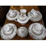 A ROYAL DOULTON 'CANTON' DINNER AND TEA SERVICE