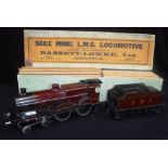 BASSETT-LOWKE LTD: AN '0' GAUGE L.M.S. LOCOMOTIVE 1082 with tender in original box Condition: the