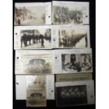 POOLE INTEREST: A COLLECTION OF EARLY 20TH CENTURY POSTCARDS, 'Mayor's Sunday Parade, Market Street'