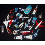 MATCHBOX: A COLLECTION OF PLANES, helicopters and similar aircraft Condition: all in fair to play-