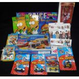 HOT-WHEELS: A 'BAYWATCH' BOXED SET, a collection of Matchbox 'pro-racers' in blister packs and