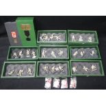 KING & COUNTRY, ORIGINAL TOY SOLDIERS: WORLD WAR TWO, 'The Sands of IWO JIMA' eight boxed sets,