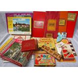 A COLLECTION OF VINTAGE BOARD GAMES, to include , 'Monopoly' and Snakes and ladders Condition: all